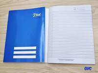 Pixel Neon Notes Writing Plain Color Cover 80 Leaves