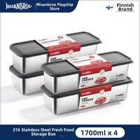 Misanbroo | Stainless Steel 316 Airtight Food-Grade Fresh Box
