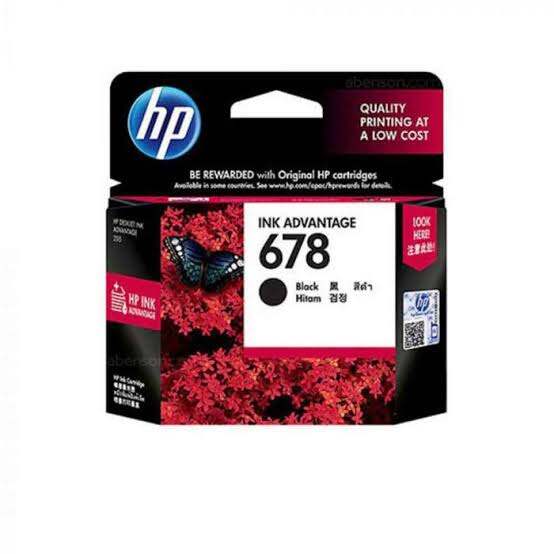 HP 678 Black Original Ink Cartridge