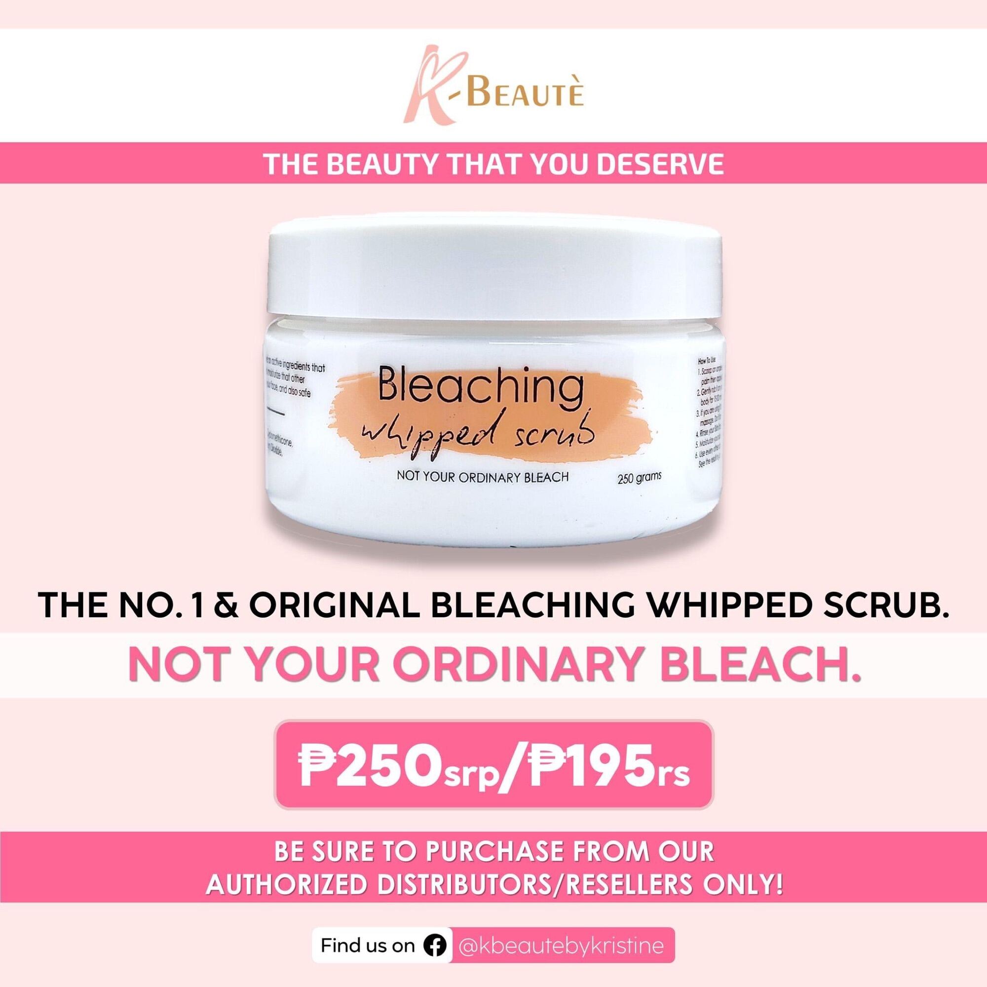 KBEAUTE BLEACHING WHIPPED CREAM Lazada PH