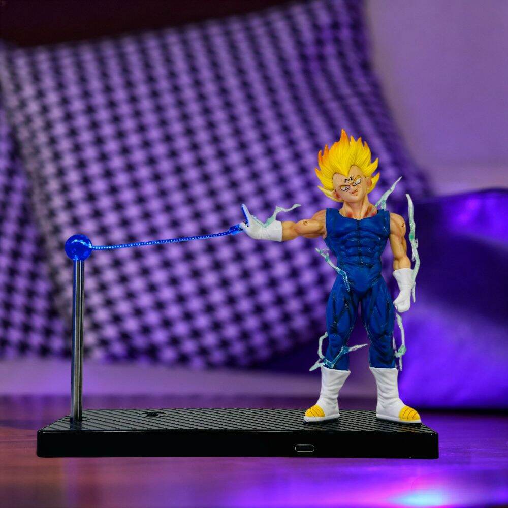 Bandai | DRAGON BALL Son Goku Kamehameha night lamp desktop decoration model night anime surrounding childrens toys gift