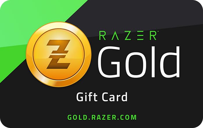 Buy Razer Gold Pin 10 USD, RazerGold Gift Card