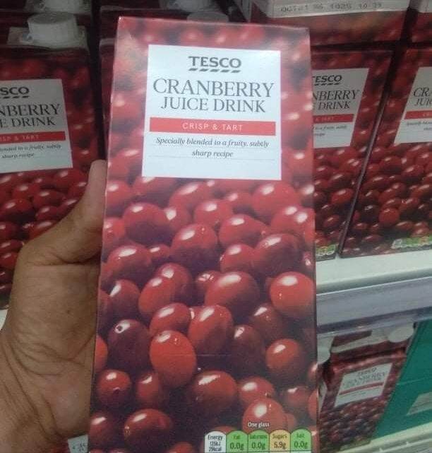 Cranberry Juice Tesco 2024 www.alhudapk