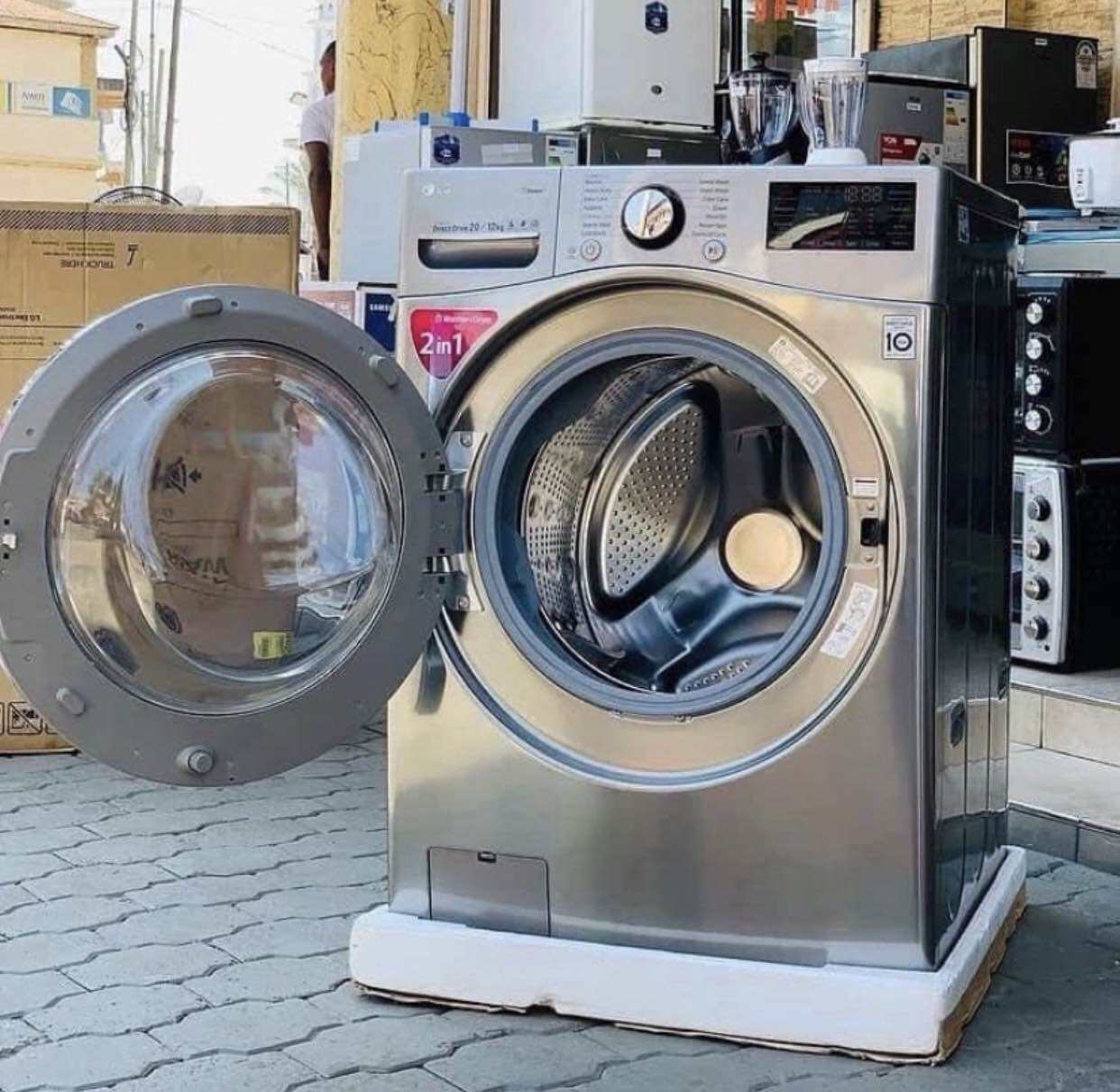 20kg front load washing machine