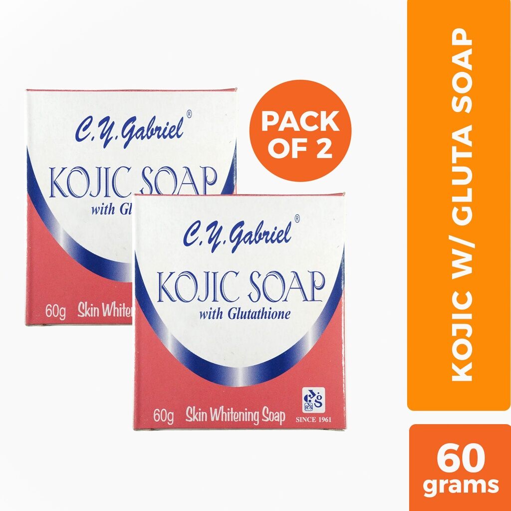 cy gabriel kojic soap with glutathione C.Y bitsenpieces: Trying Out New and
