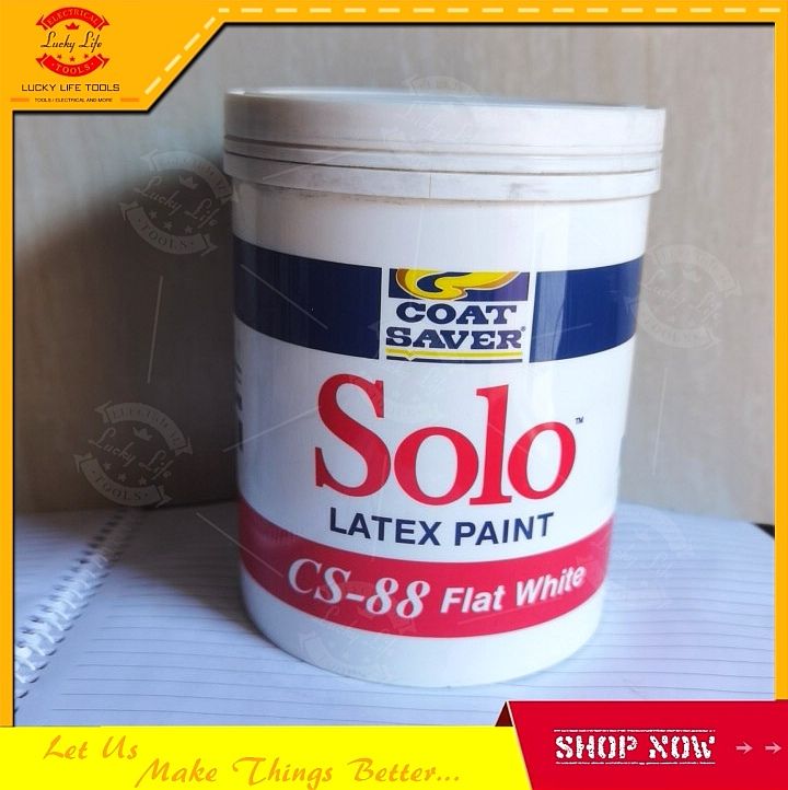 Coat saver  CS-88 Latex paint Flat white 1Liter
