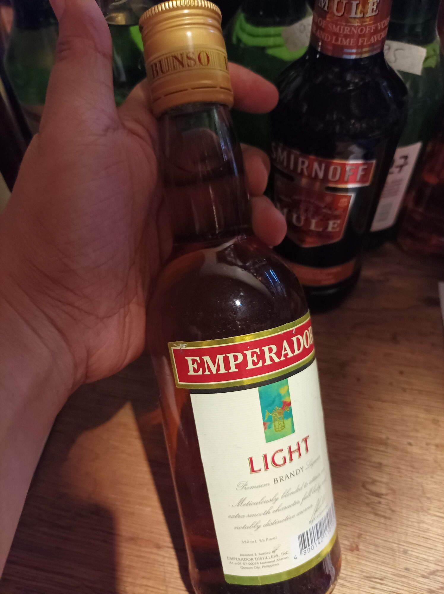 EMPERADOR LIGHT BUNSO Brandy 350ML Lazada PH