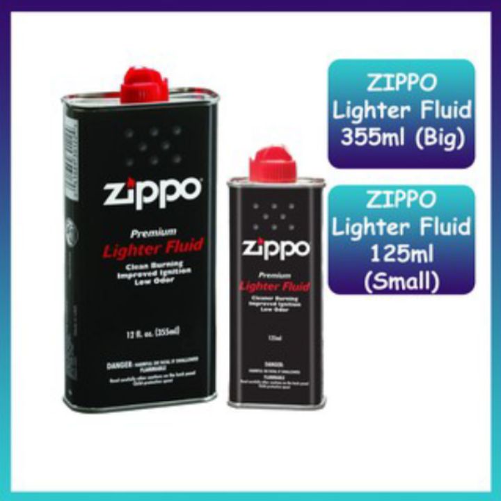 ZIPPO LIGHTERS FLUID ORIGINAL AVAILABLE IN 4OZ / 12OZ / STARTER PACK (MADE  IN USA)