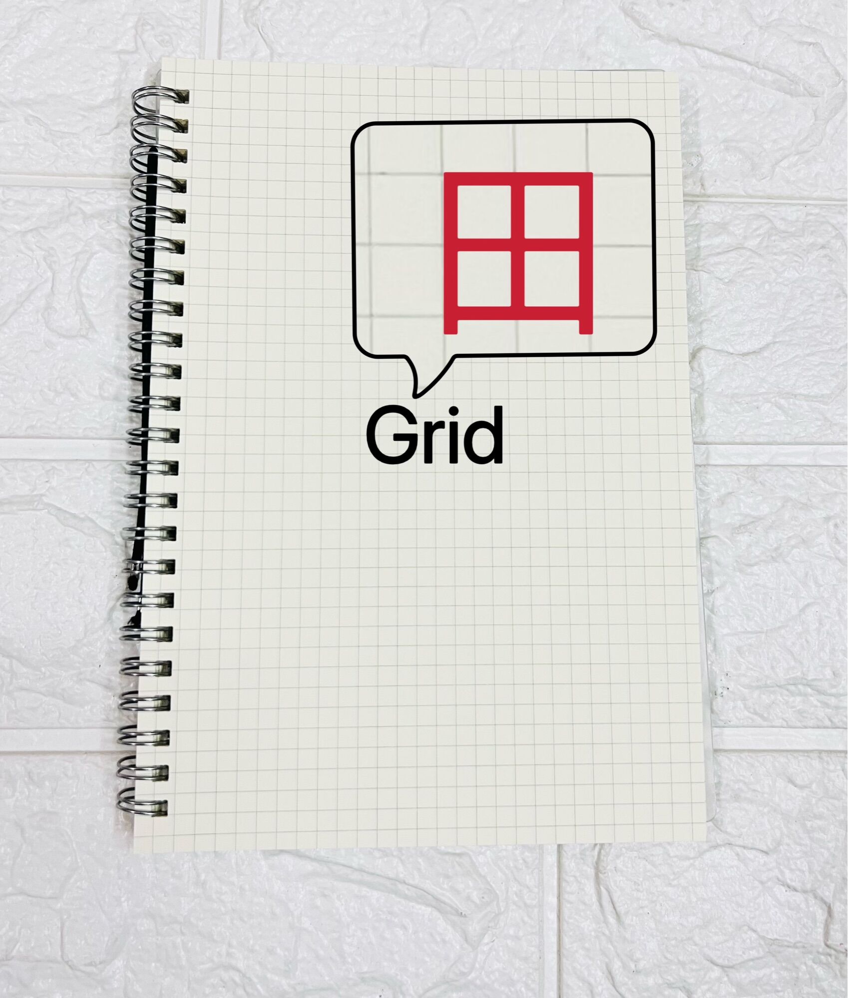 A6/A5/B5 Muji Style STANDARD Notebook with Garter (Grid Dotted Plain Line)/ notebook