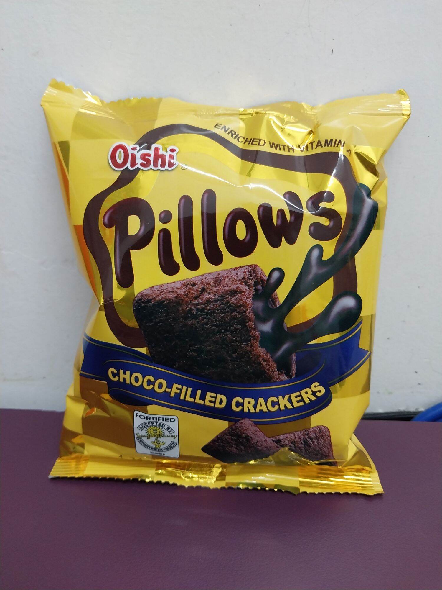 Pillows Choco Filled Crackers 38 g x 6 pcs Lazada PH
