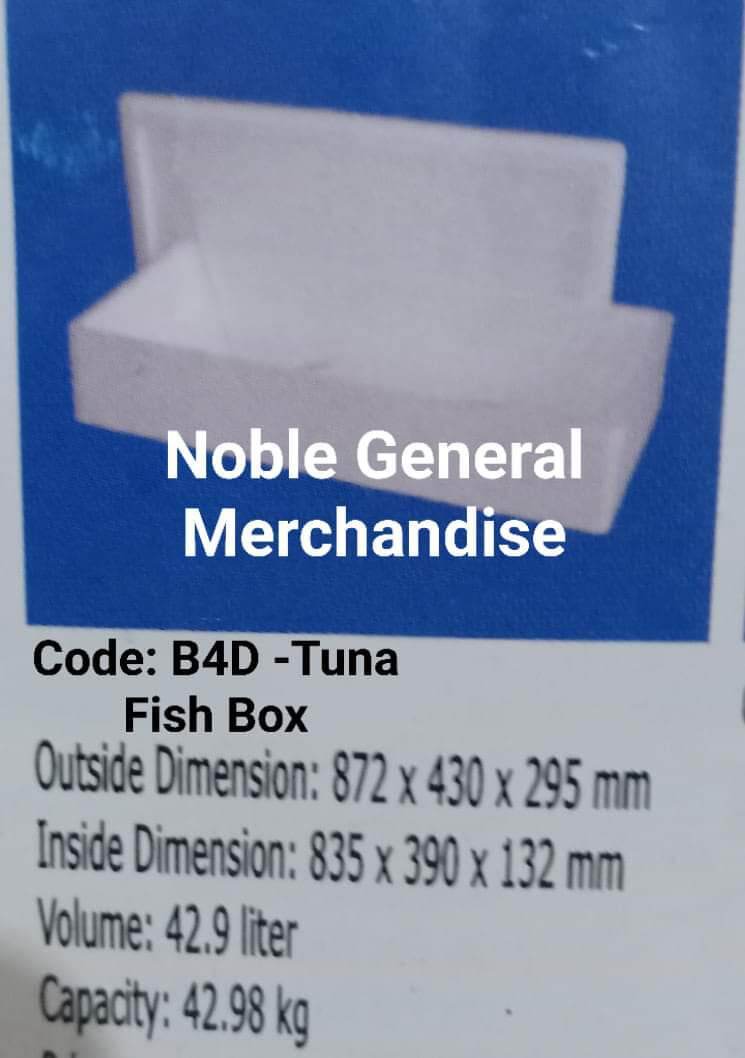 STYRO BOX B4D SIZE / TUNA FISH BOX Lazada PH