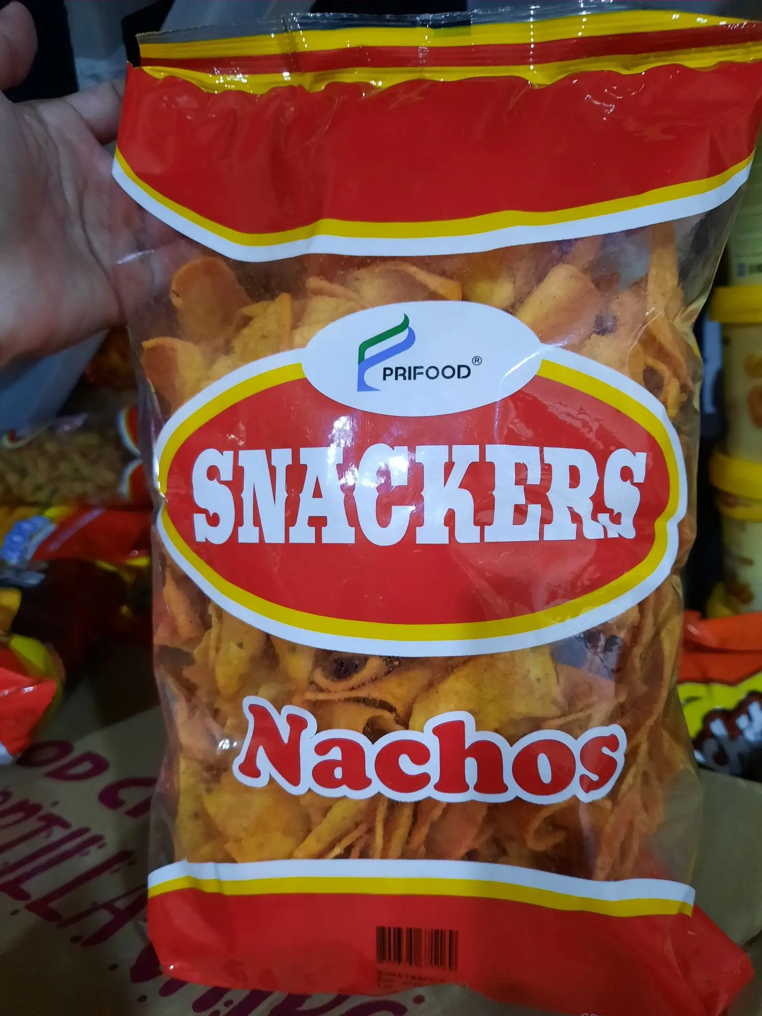 Snackers nachos sweet and spicy