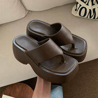 XIXITIAO | Elevated Thick Sole Sandal Slides