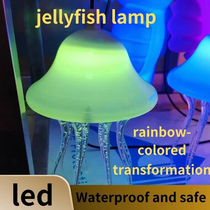LED Ocean Jellyfish Lights Christmas Tree Jellyfish String Lights Night Lights Colorful Hanging Tree, Fantasy Jellyfish Lights. 