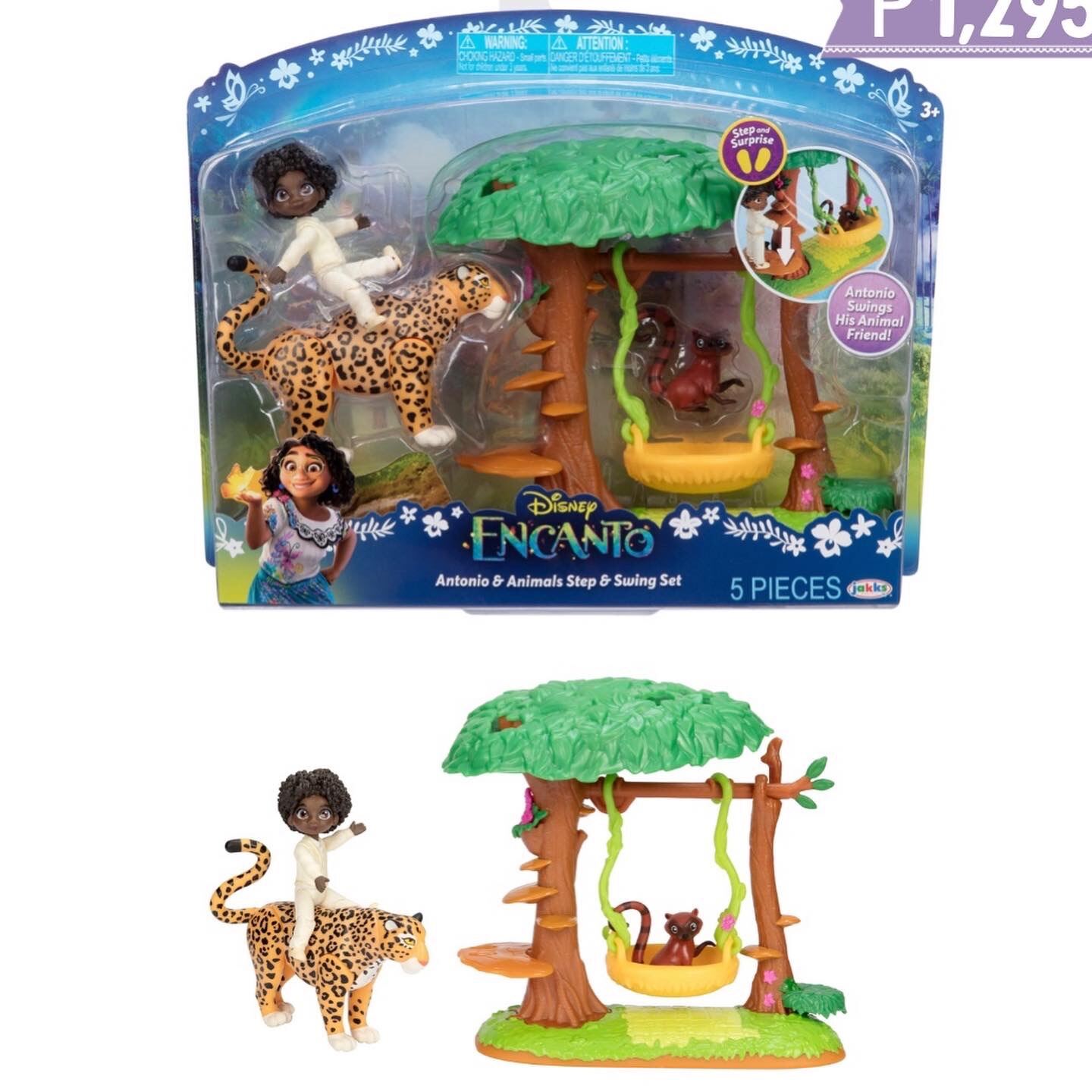 Encanto Antonio and Animals Step and Swing Set | Lazada PH