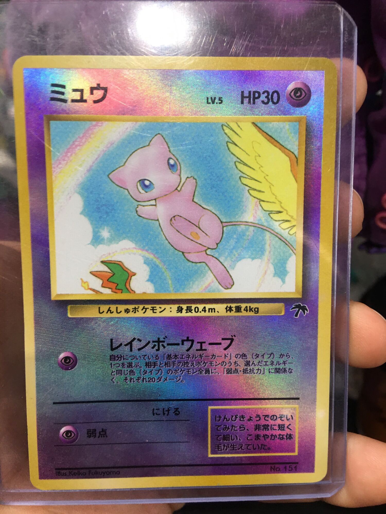 Japanese POKEMON Southern Island MEW Promo Card | Lazada PH