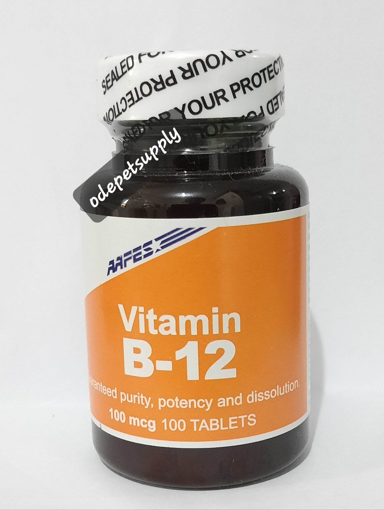 AAFES VITAMIN B12 100 TABLETS Lazada PH