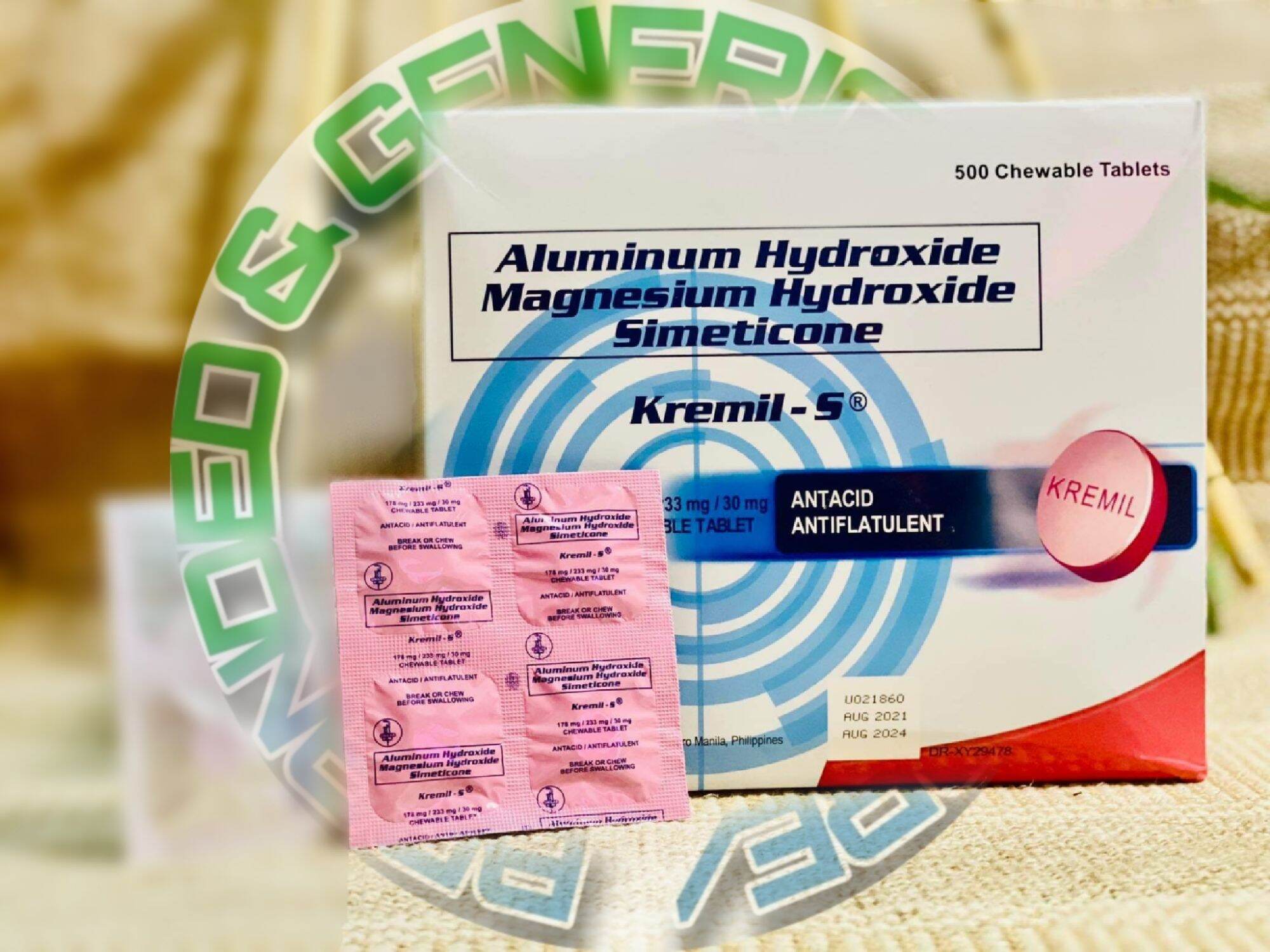 KremilS 100's Chewable Tablet 500mg Lazada PH