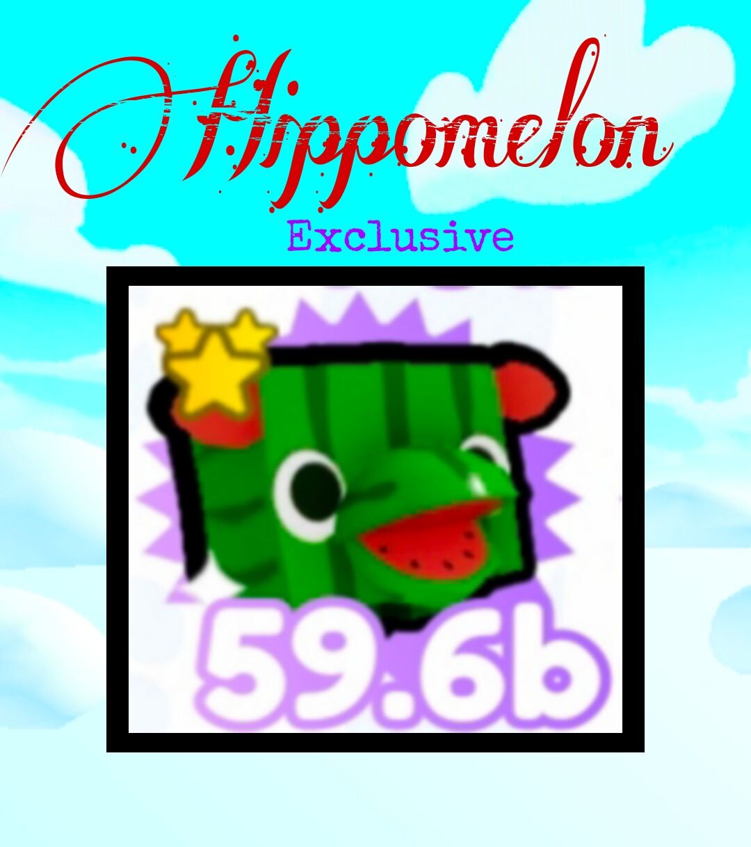 Pet simulator x hippomelon value