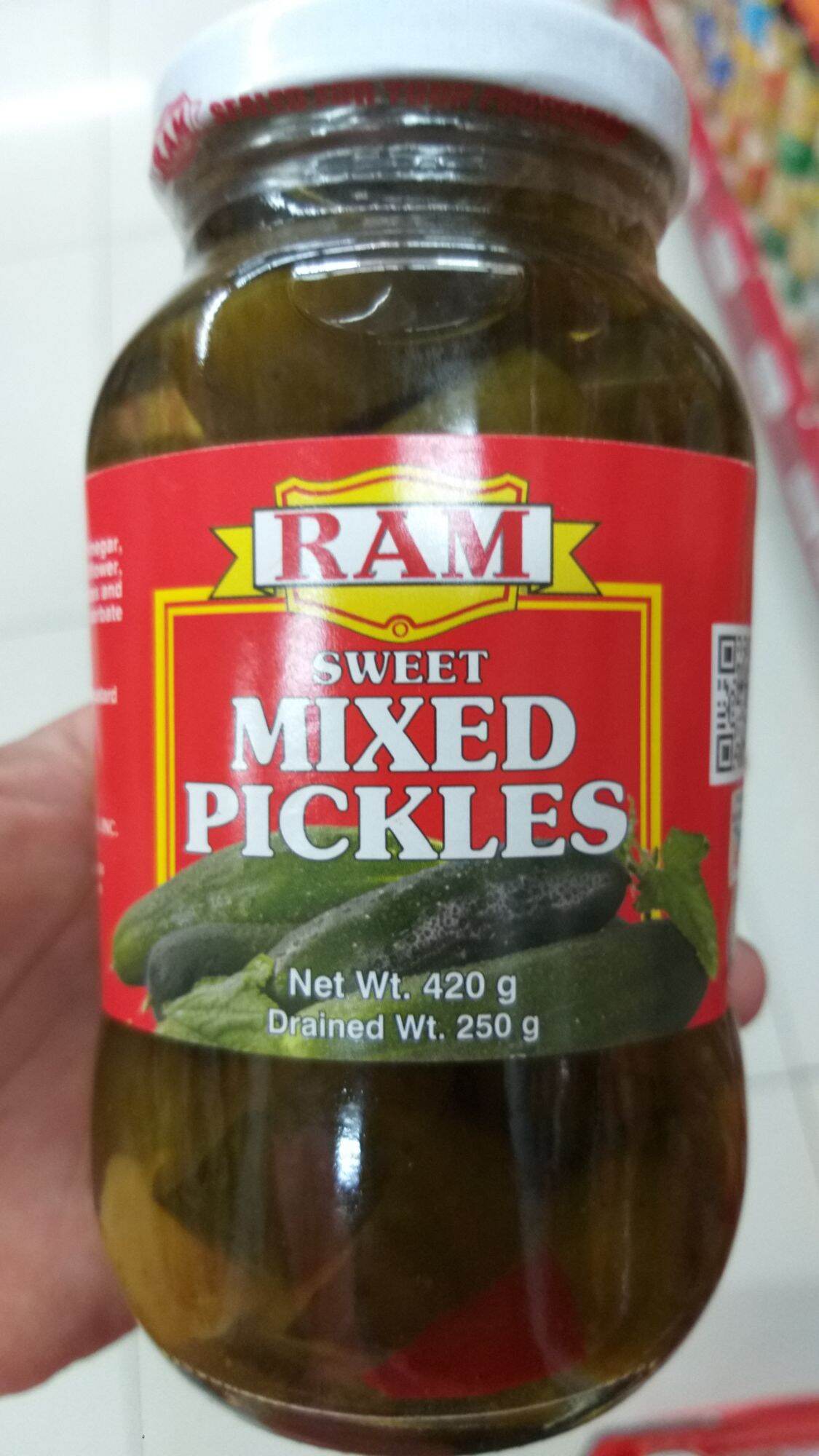 RAM SWEET MIXED PICKLES (420g.) Lazada PH