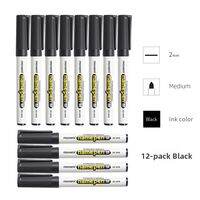 Monami | Multi-Thickness Tip Versatile Surface Writing Marker Pen 12 Pieces