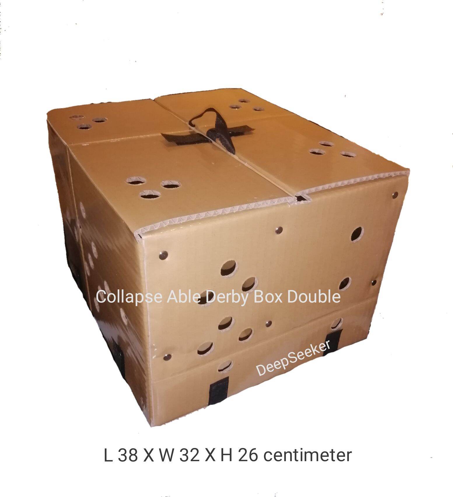 Collapsible Derby Box Double /Made of High Quality Corrugated Cardboard