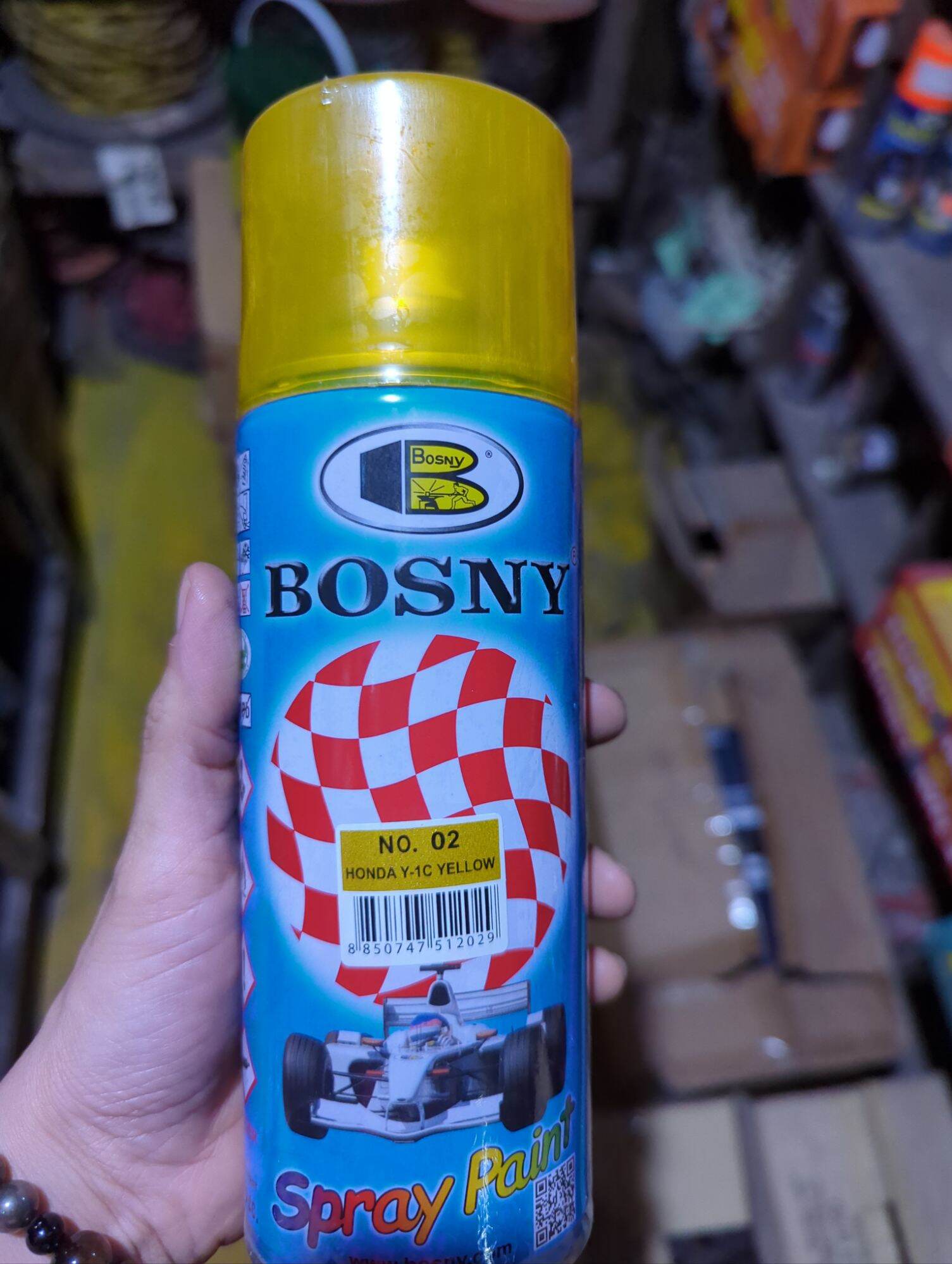 Honda Yellow Bosny Spray paint Candy tone | Lazada PH