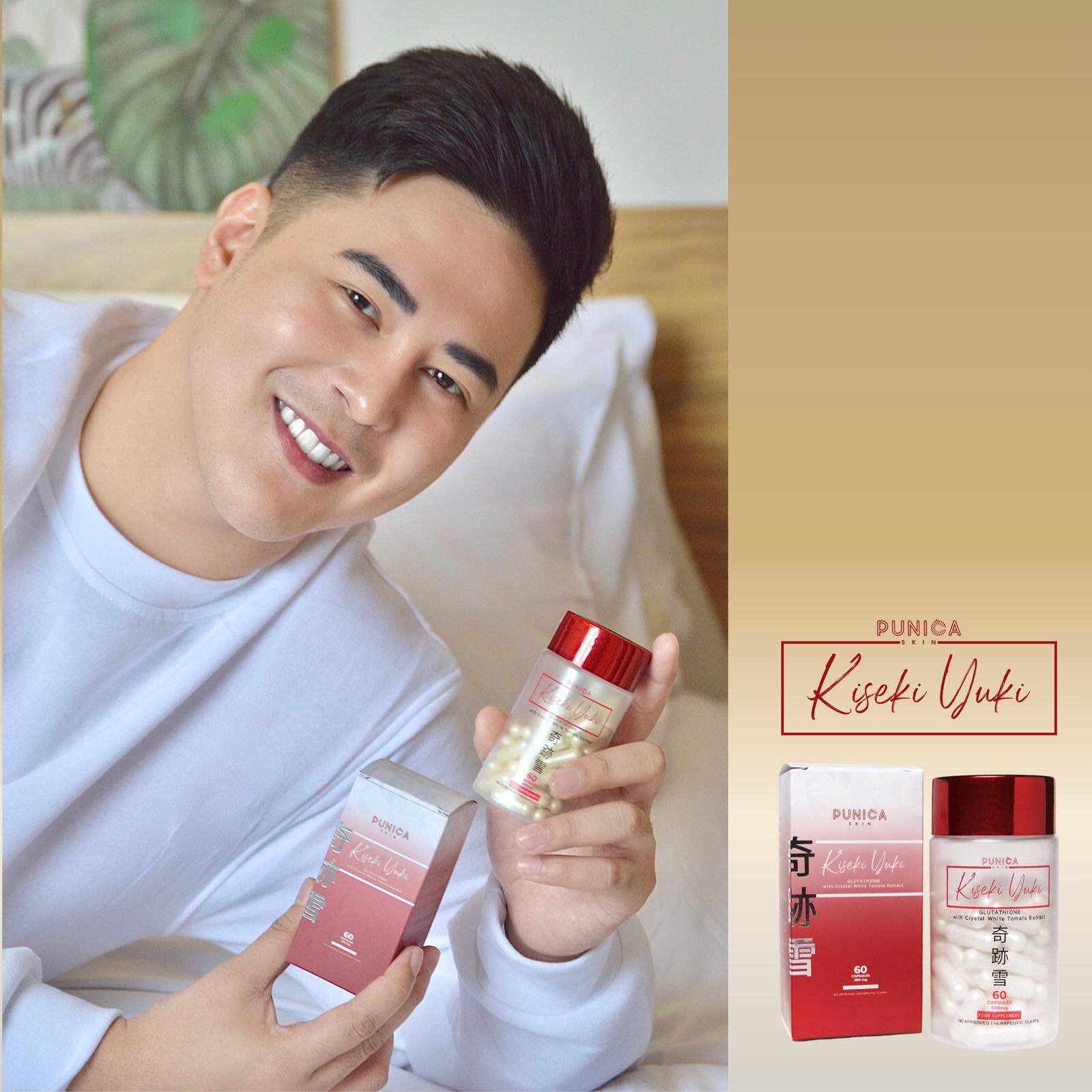 Kiseki Yuki Glutathione 60 Capsules Punica Skin 60 Capsules