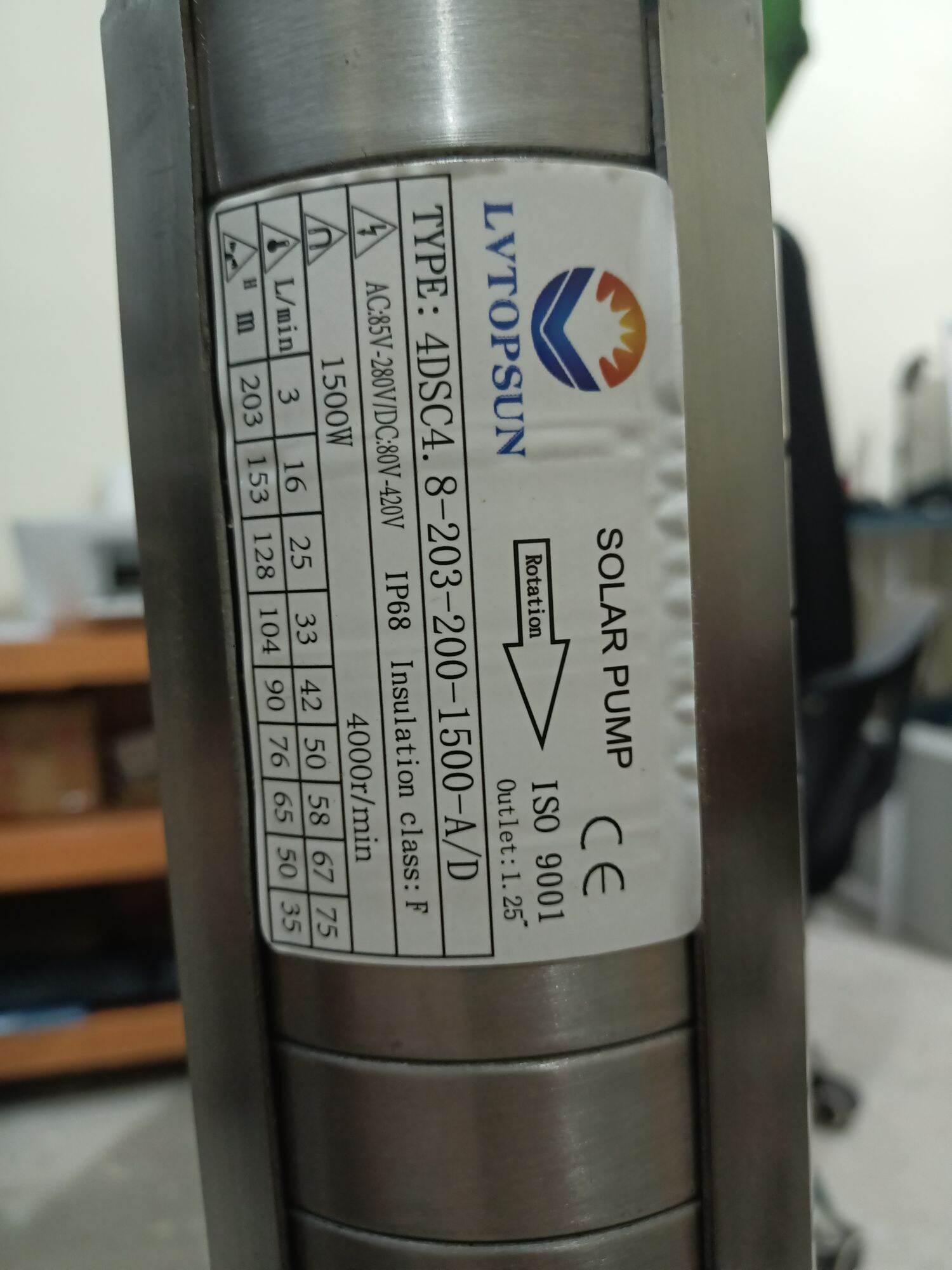 2hp Hybrid submersible solar water pump AC/DC with controller and 2 years  warranty. proven and tested high quality product. | Lazada PH