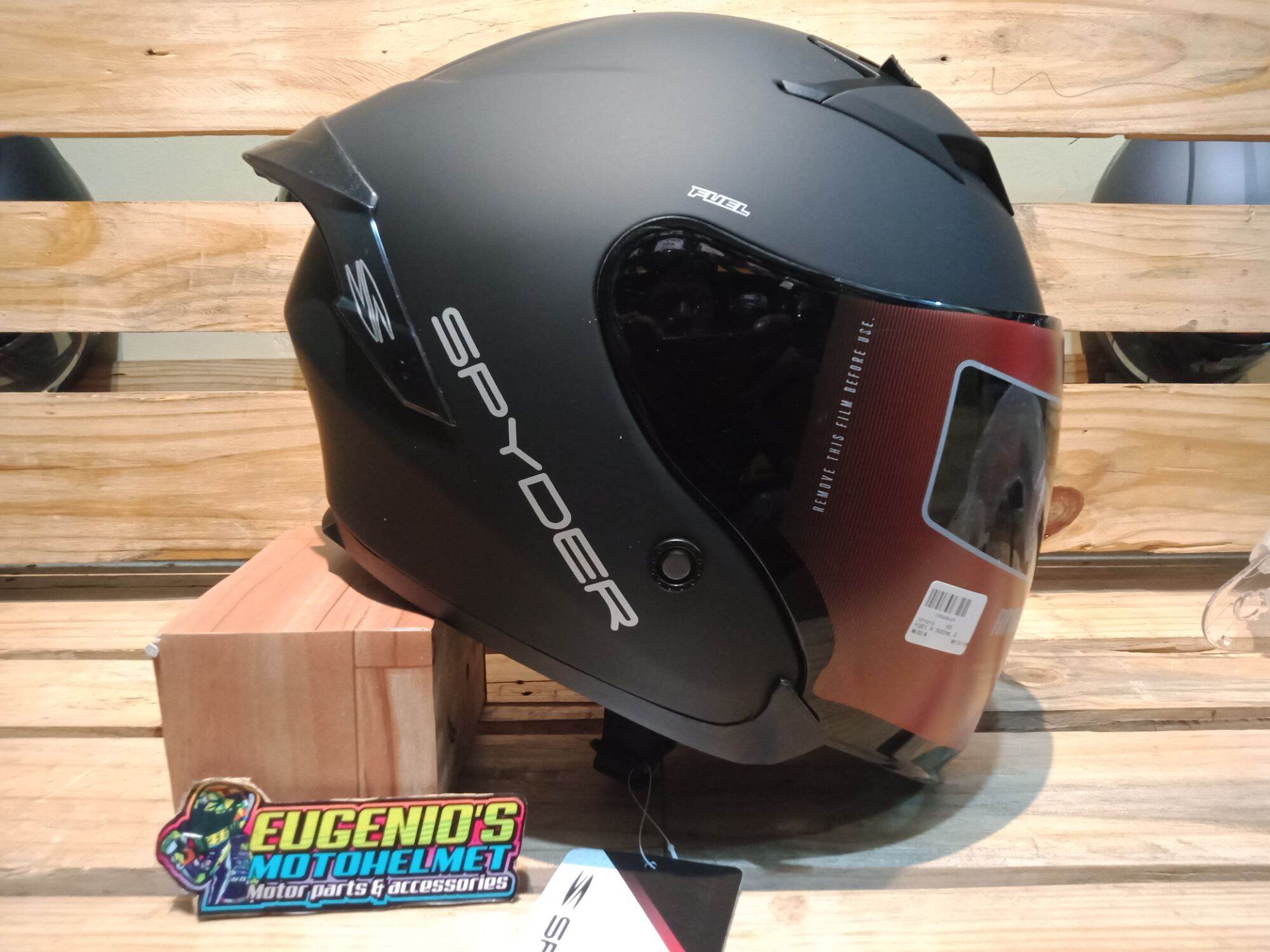 Spyder helmet hot sale open face