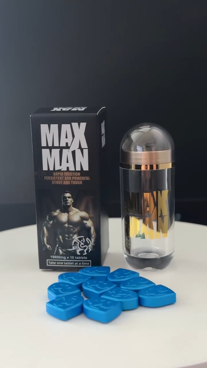 Maxmann NEW USA ORIGINAL MAXxmANn ENHANCEMENT BLUE TABLET FOR MEN 10tablets ...