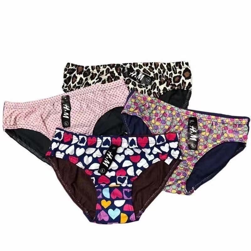 6-12 PCS H&M Women's PANTY cotton good quality M-XXL