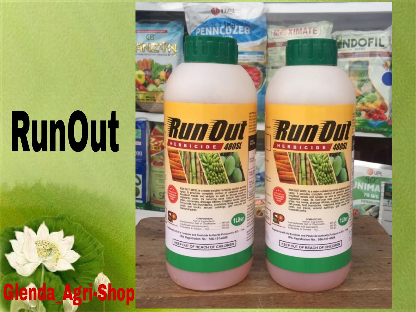 Runout Herbicide 480 SL ( 1000ml ) | Lazada PH