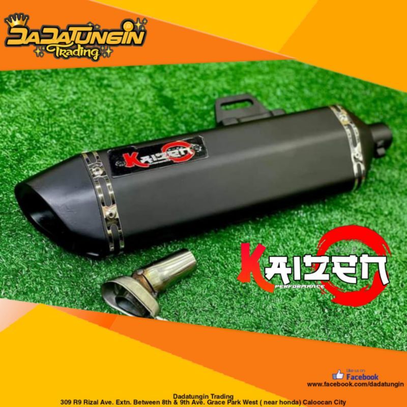 Kaizen Pipe Full System Exhaust Pipe for Yamaha. 