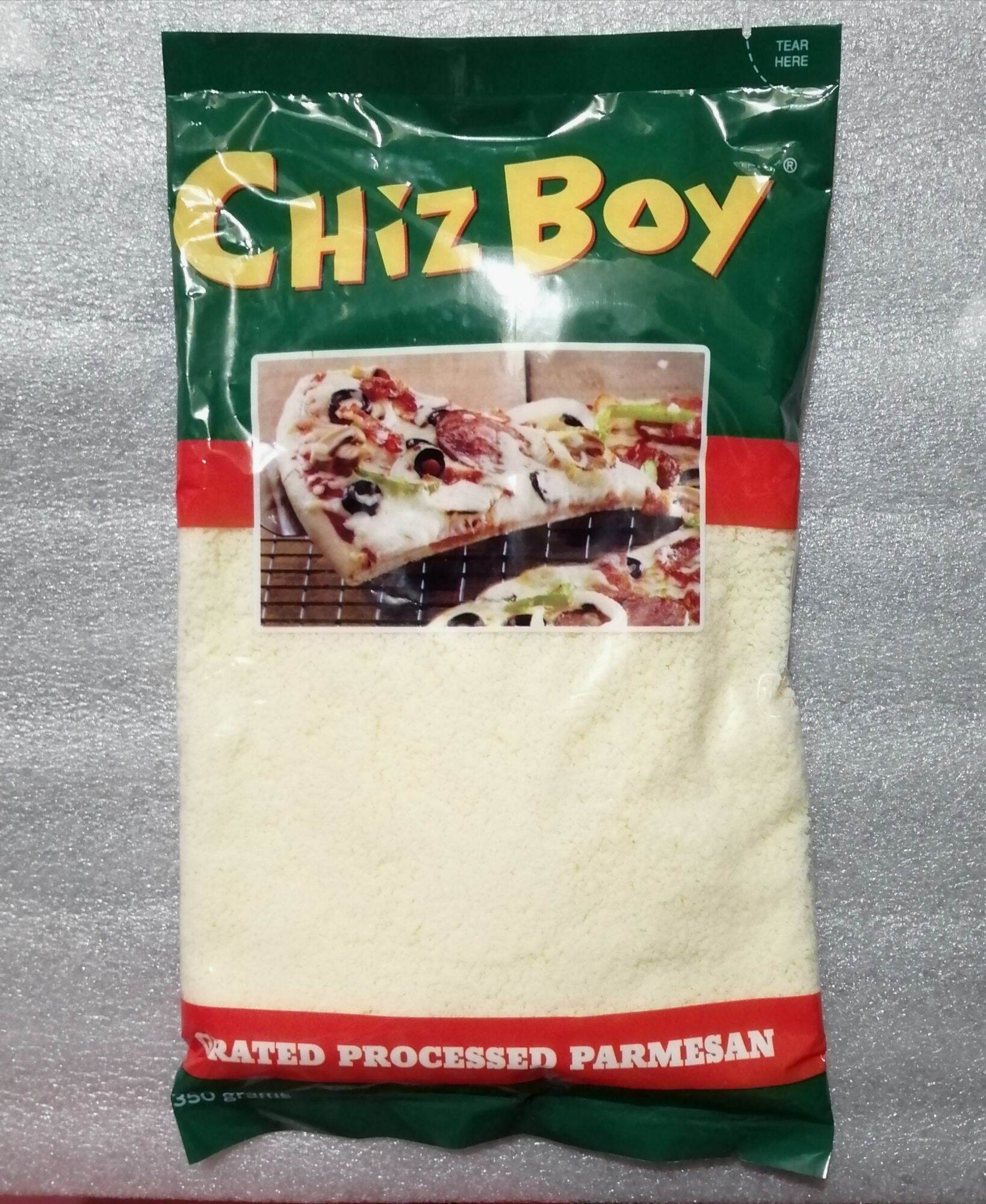 Chiz Boy Grated Processed Parmesan Cheese 350g Lazada PH