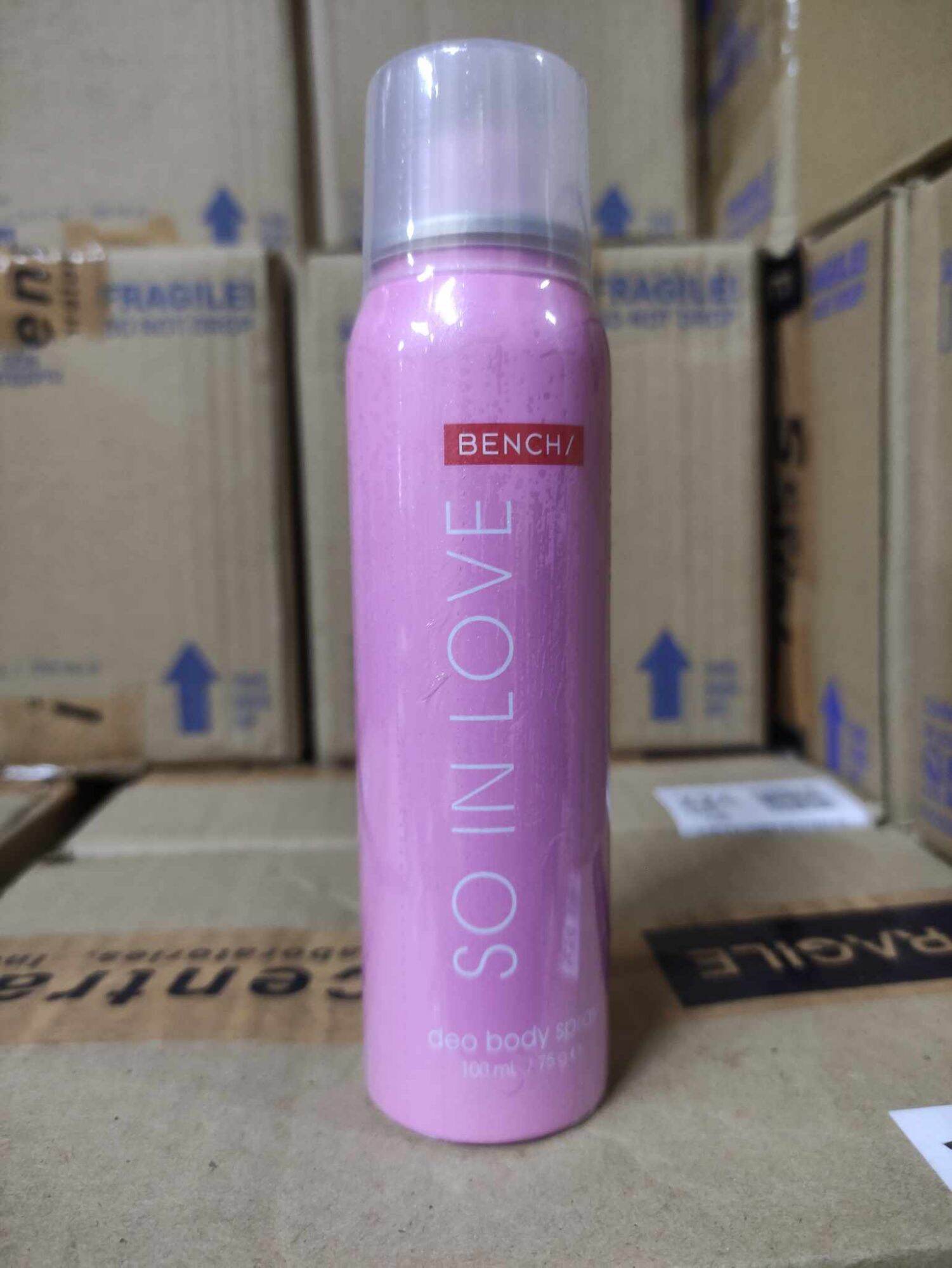 bench body spray SO IN LOVE / TICKLED PINK / BARE MO NOT 100ml
