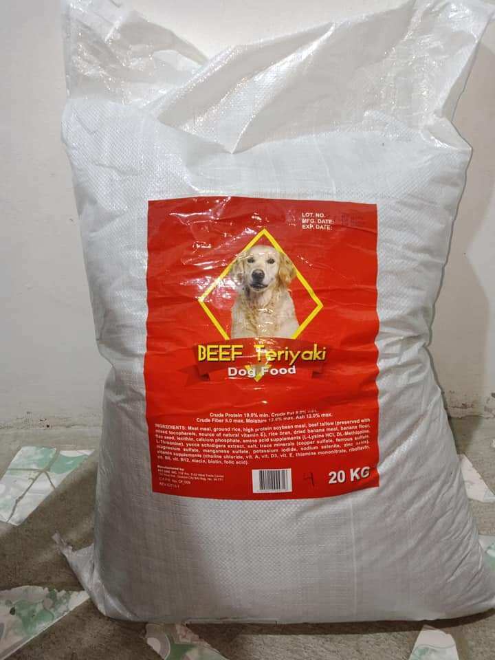 DOG FOOD BEEF TERIYAKI 20KILOS Lazada PH