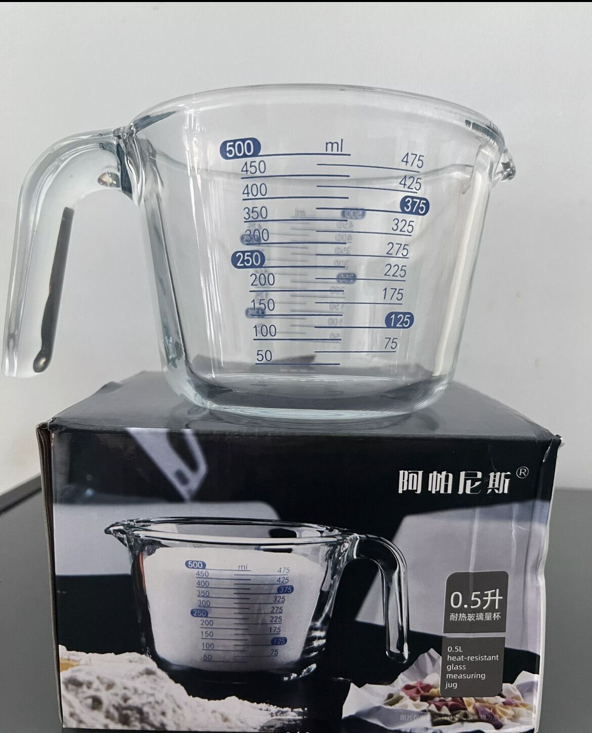 500ml Pyrex Heat Resistant Glass Measuring Cup Jug Lazada PH