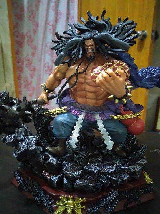 In Stock BANDAI Ichiban ONE PIECE EX AB Reward Queen King Kaido Anime  Action Figures Collection Model Ornament Toy For Boys Gift