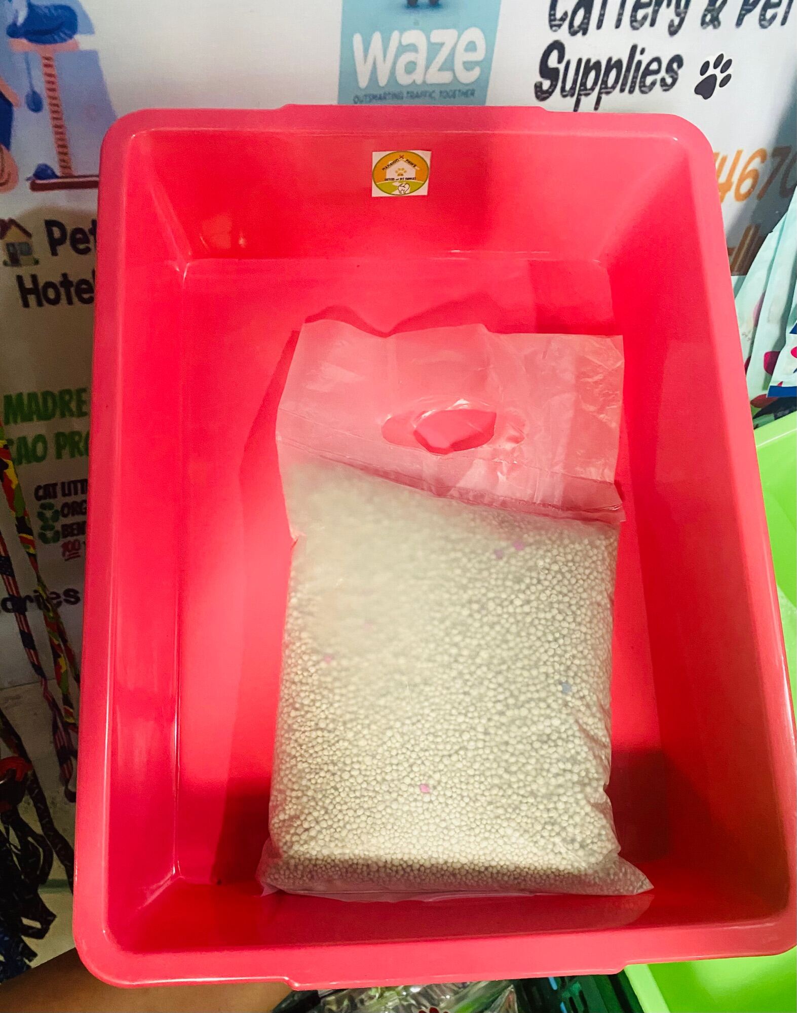 CAT Litter Box for kitten with FREE Cat Litter Sand (choose variation