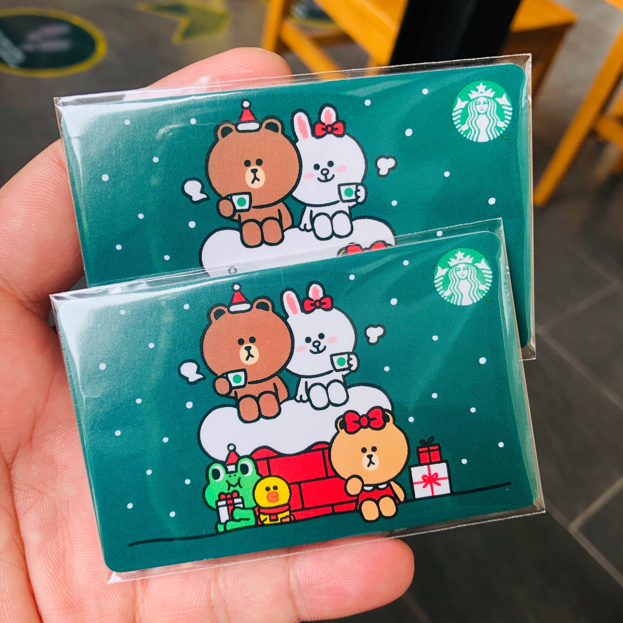 LINE FRIENDS Starbucks Card
