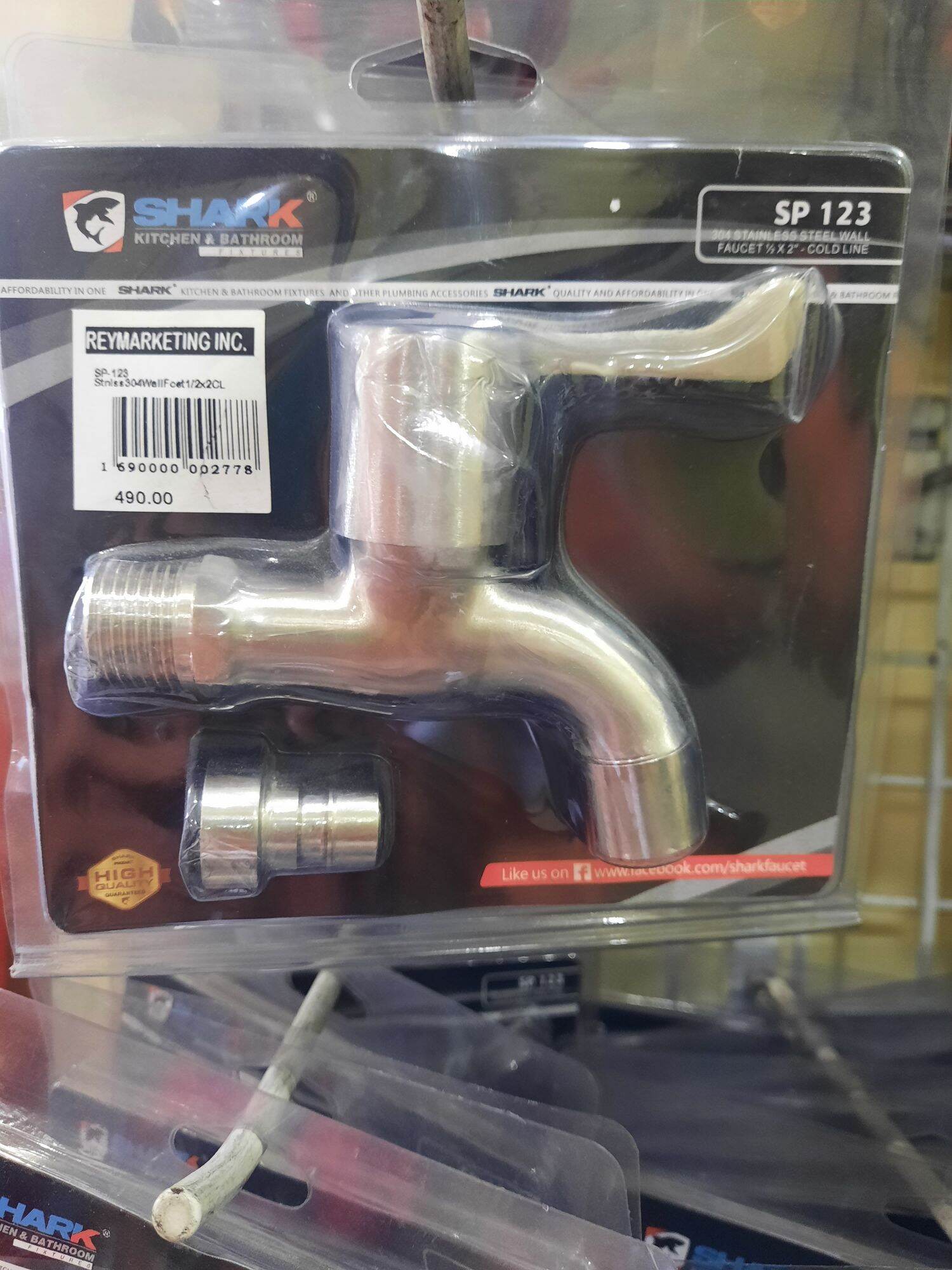 shark wall faucet stainless 304 Lazada PH