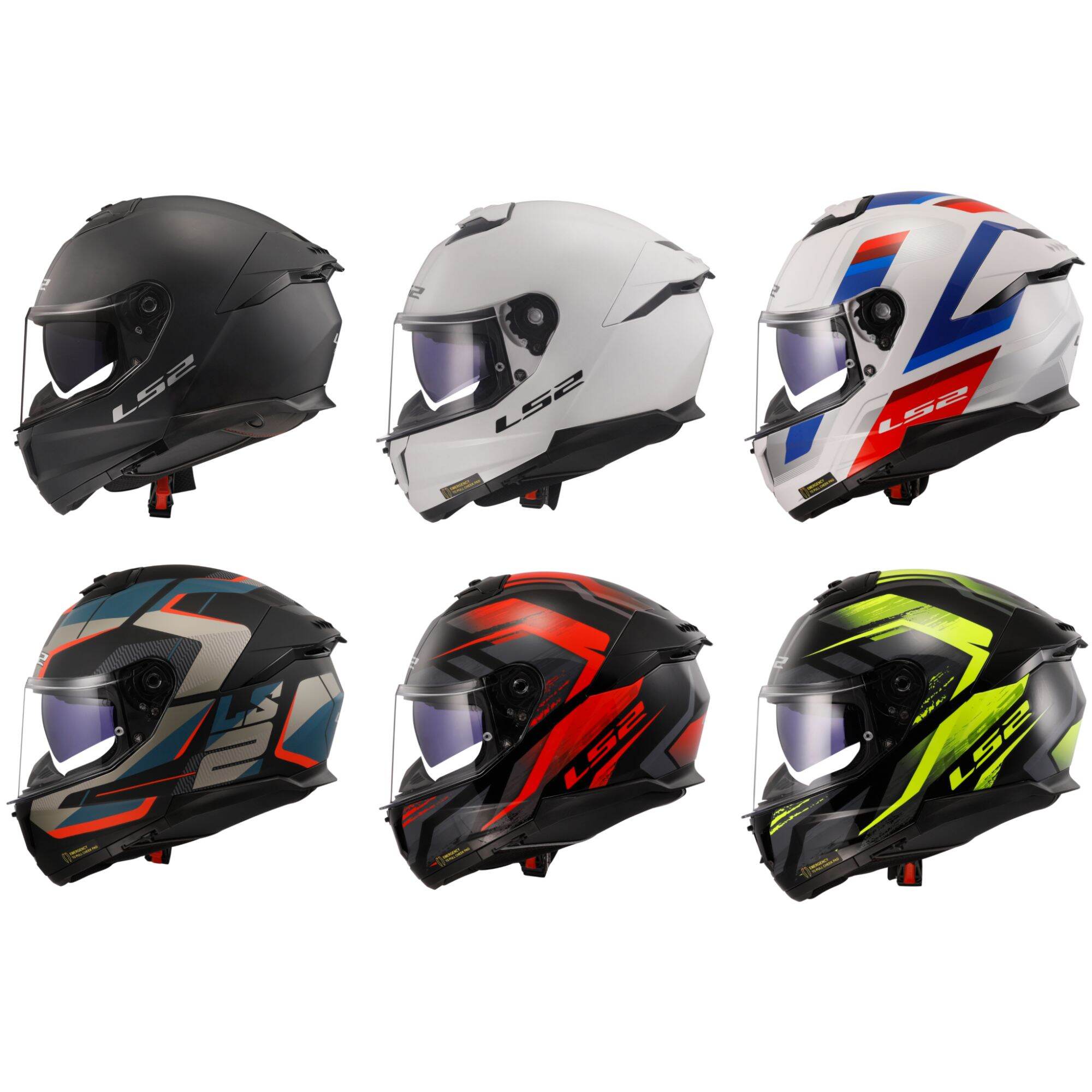 LS2 STREAM II FF320 FULL FACE DUAL VISOR HELMET