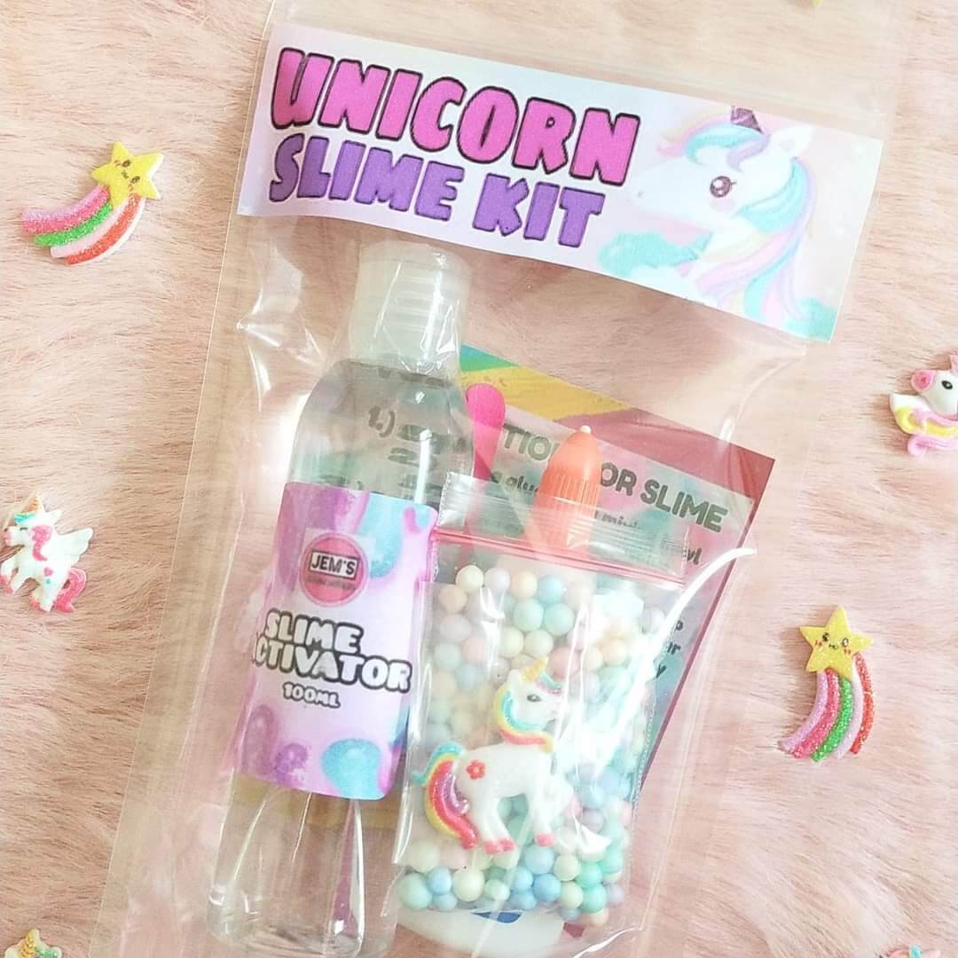 diy unicorn slime kit