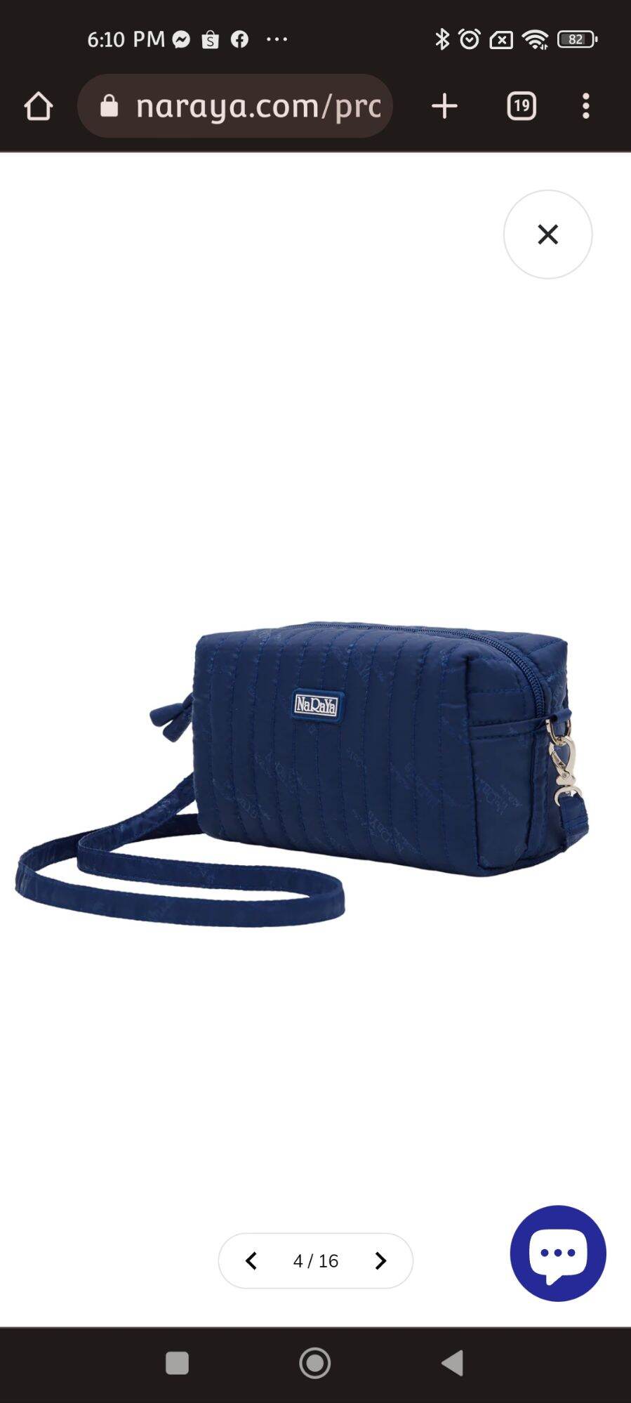 NaRaYa Crossbody Bag กระเป๋าสะพายข้าง NBS-1007