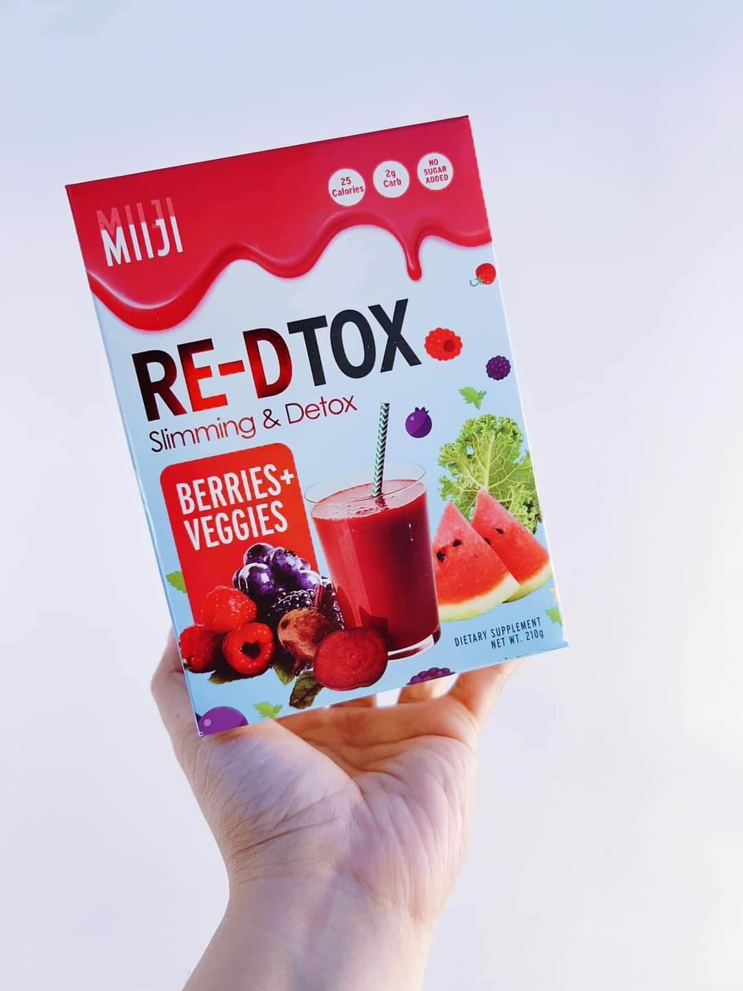 MIIJI PROTEIN DRINK and REDTOX DRINKS Lazada PH