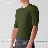 monton | Mens Cycling Short Sleeve Jersey Quick-Drying Comfortable Breathable Minimalist