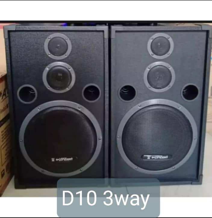 Konzert speaker pair D10,3WAY,2WAY D12,3WAY,2WAY