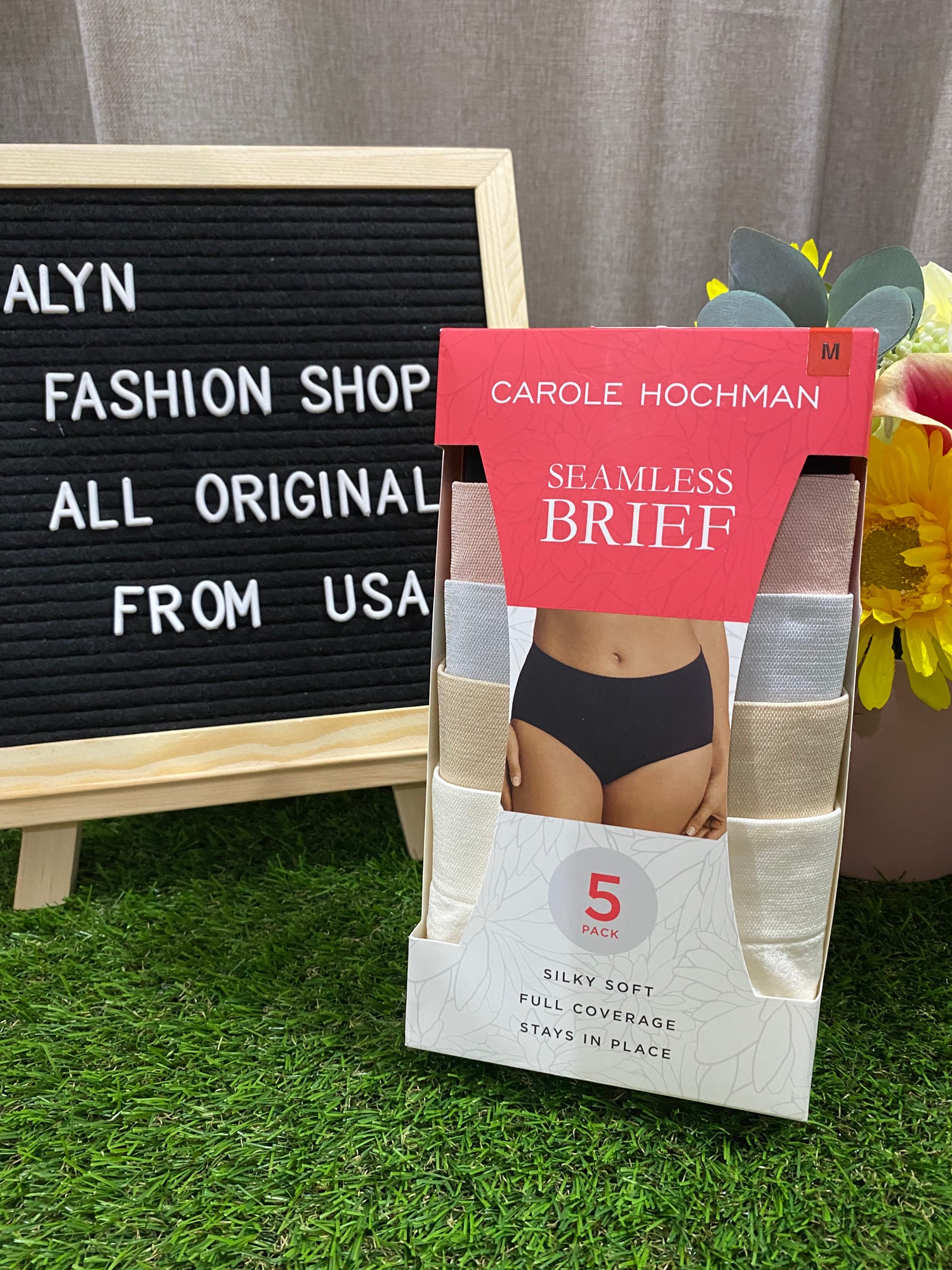 Carole Hochman Women's Underwear Silky Soft Seamless Full Coverage
