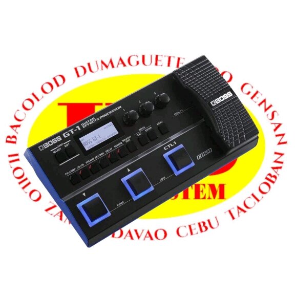 boss gt-1 Boss - GT-1 Guitar Effects Processor - Nantel Musique